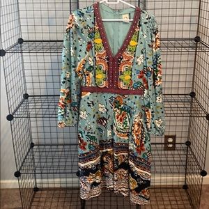 Anthropologie Akemi and Kin 3/4 sleeve dress